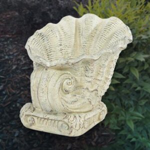 Fluted Shell Planter